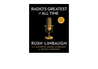 Download PDF Radio s Greatest of All Time unlimited
