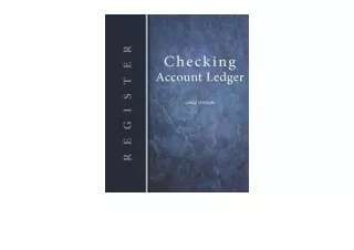 Download Checking account ledger Large version Checkbook log Checkbook register