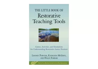 Download The Little Book of Restorative Teaching Tools Games Activities and Simu