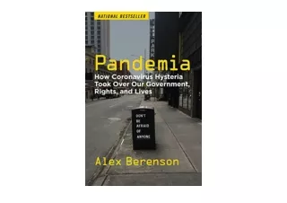 Ebook download Pandemia How Coronavirus Hysteria Took Over Our Government Rights