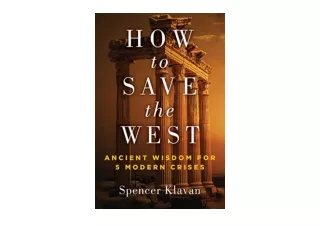 Download How to Save the West Ancient Wisdom for 5 Modern Crises for android