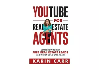 Download PDF YouTube for Real Estate Agents Learn how to get free real estate le