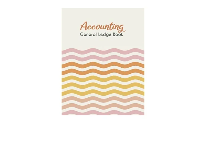 PPT Kindle online PDF Accounting General Ledge Book Simple Cash Book Accounts Bookke