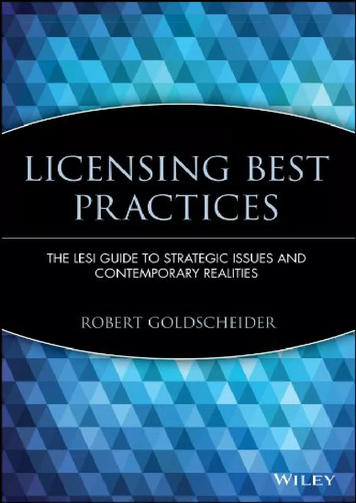 licensing best practices the lesi guide