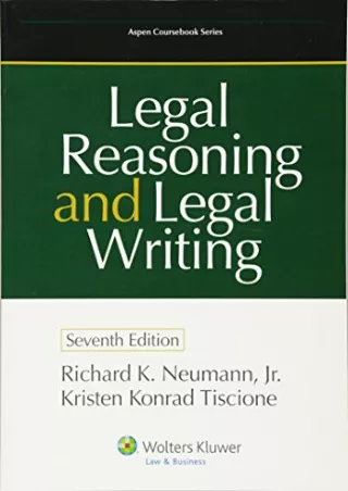 [PDF] READ Free Legal Reasoning and Legal Writing: Structure, Strategy, and