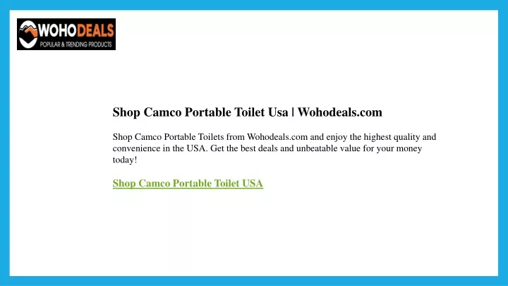 shop camco portable toilet usa wohodeals com shop