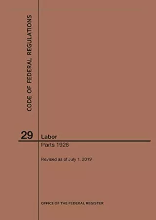 [PDF] READ Free Code of Federal Regulations Title 29, Labor, Parts 1926, 20