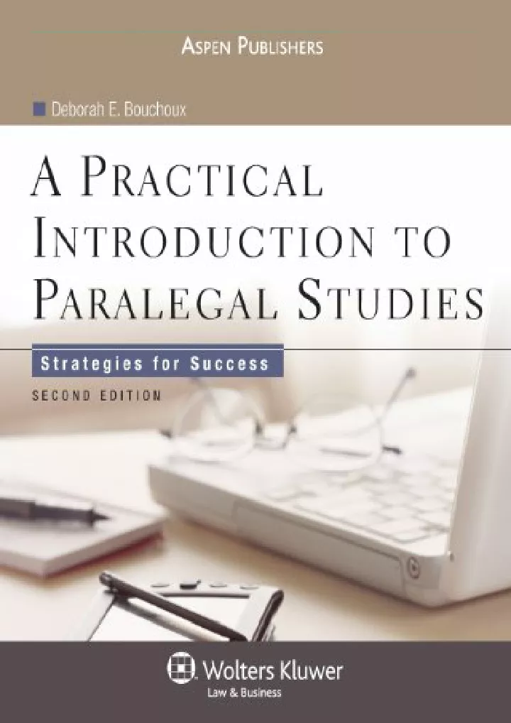 a practical introduction to paralegal studies
