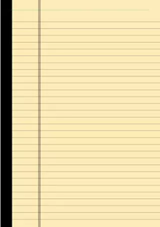 DOWNLOAD [PDF] Legal Pad: Small Legal Writing Notepads | NARROW RULED Note