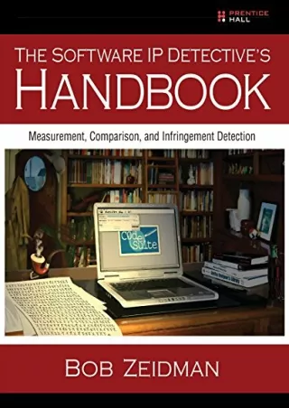 [PDF] DOWNLOAD EBOOK THE SOFTWARE IP DETECTIVE’S HANDBOOK full