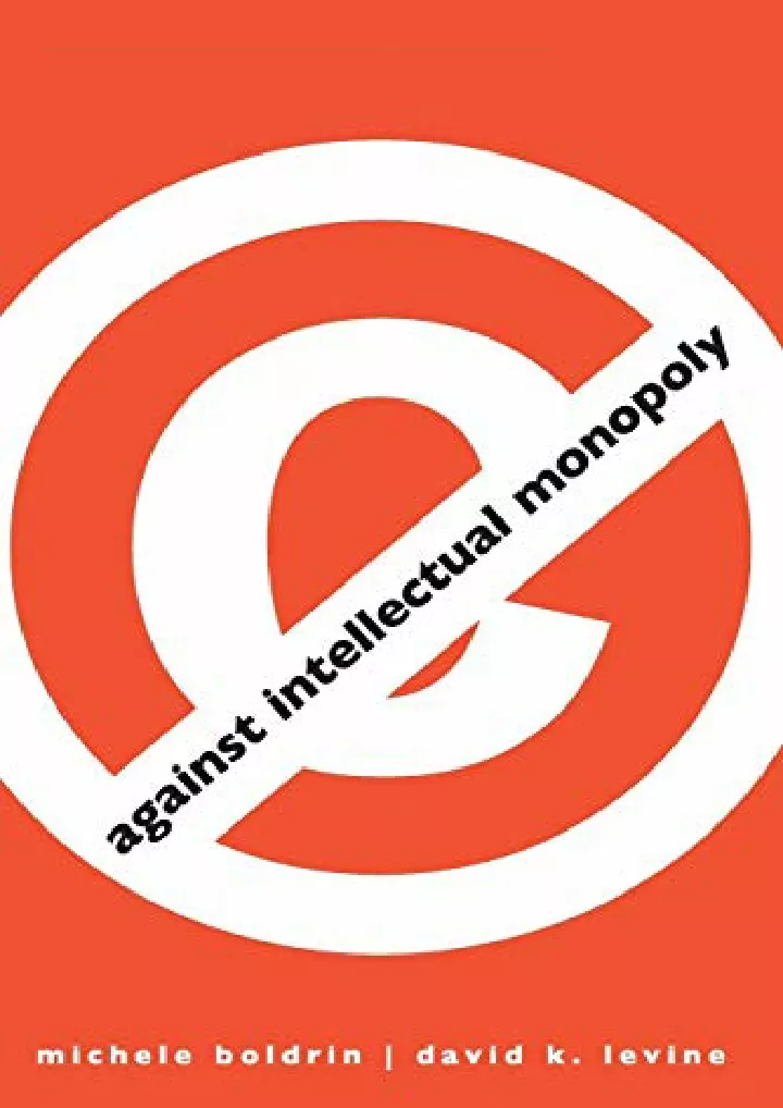 against intellectual monopoly download pdf read