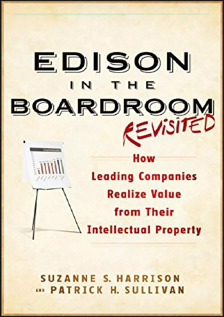 edison in the boardroom revisited how leading