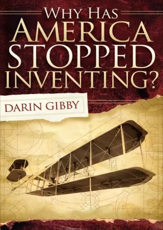 DOWNLOAD [PDF] Why Has America Stopped Inventing? download