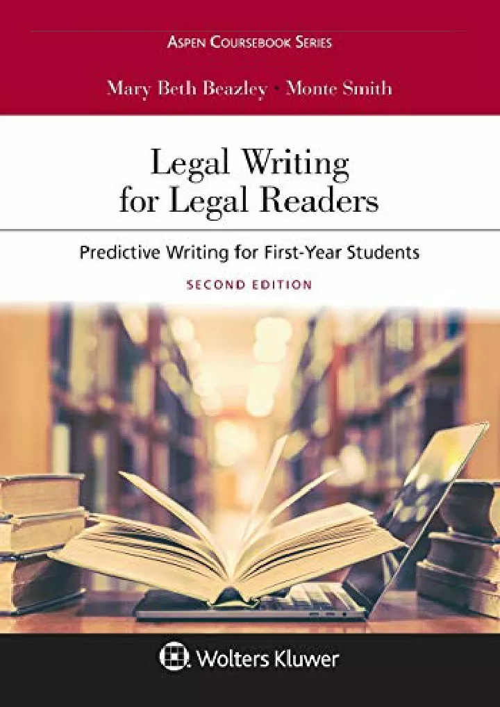 aspen coursebook series legal writing for legal