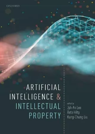 EPUB DOWNLOAD Artificial Intelligence and Intellectual Property kindle