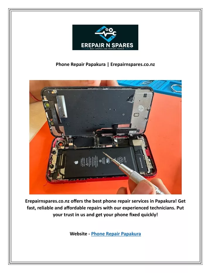 phone repair papakura erepairnspares co nz