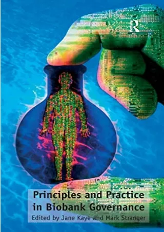 Read ebook [PDF] Principles and Practice in Biobank Governance