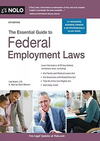 [Ebook] Essential Guide to Federal Employment Laws, The