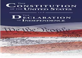 PDF The Constitution of the United States and The Declaration of Independence Ip