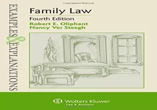 (PDF) Family Law (Examples & Explanations) Kindle