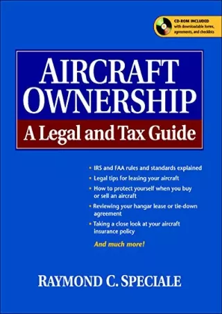 Read online  Aircraft Ownership : A Legal and Tax Guide