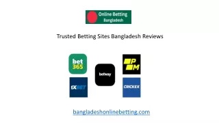 Trusted Betting Sites Bangladesh Reviews