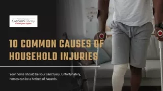 10 Common Causes of Household Injuries