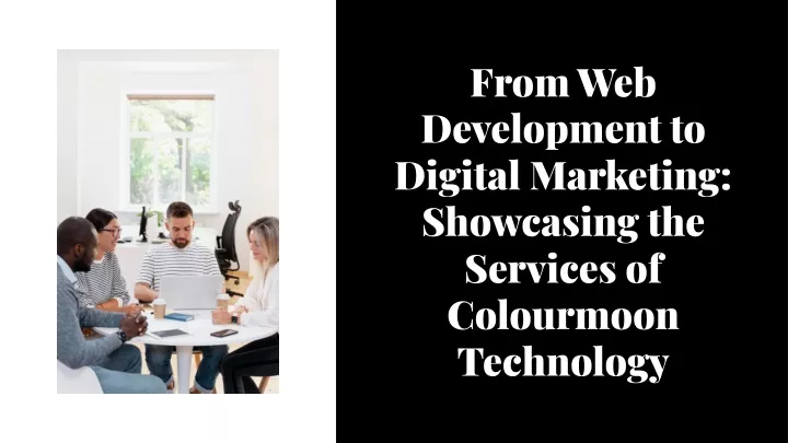 from web development to digital marketing