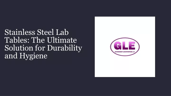 stainless steel lab tables the ultimate solution