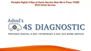 Portable Digital X-Ray at Home Service Near Me in Pune PCMC | ECG Home Service