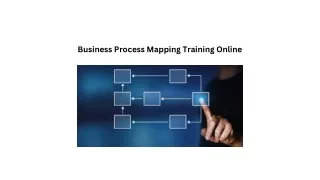 Business process mapping training online