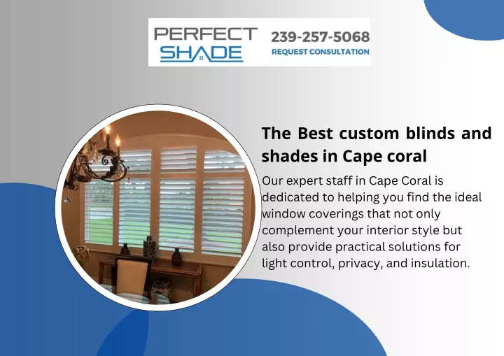 the best custom blinds and shades in cape coral