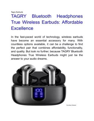 tagry earbuds
