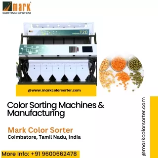 Color Sorter Machines &  Manufacturing