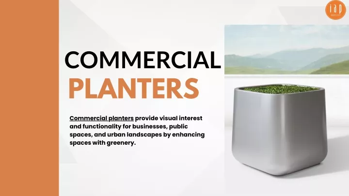 commercial planters