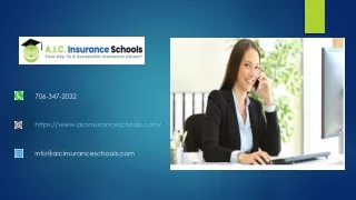 Join the Best A.I.C. Insurance License School