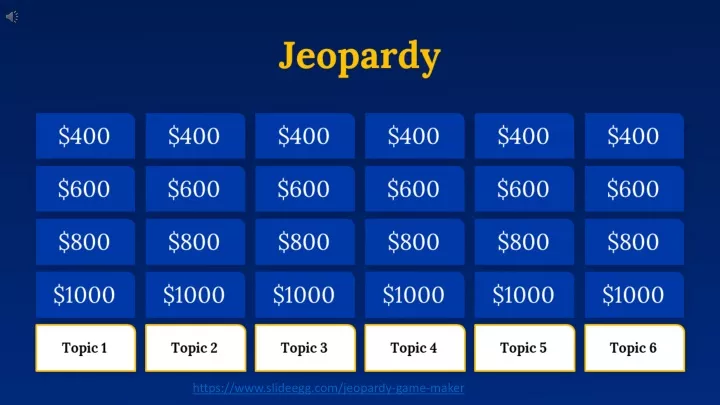 PPT - Jeopardy PowerPoint Presentation, free download - ID:12491703