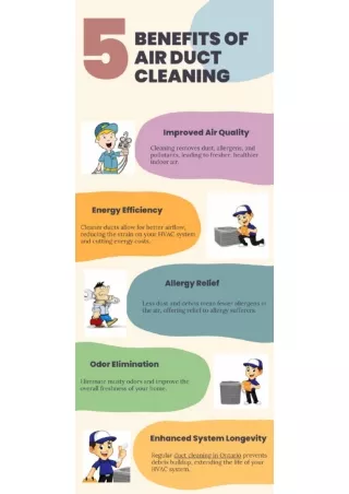 5 Benefits Of Air Duct Cleaning