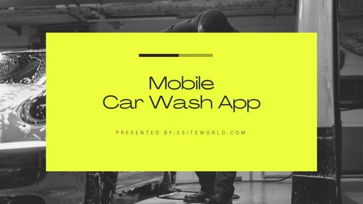 mobile car wash app