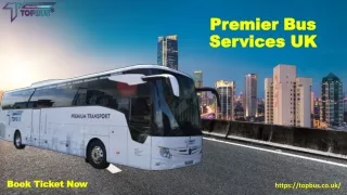 Premier Bus Services UK Book Ticket Now