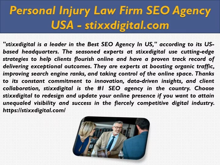 personal injury law firm seo agency usa stixxdigital com