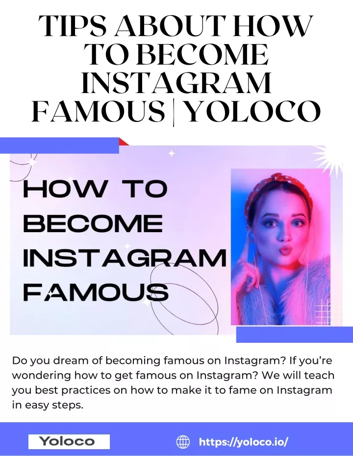 tips about how to become instagram famous yoloco