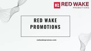 Shop Now Custom Branded Keychains from Red Wake Promotions