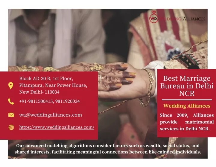 best marriage bureau in delhi ncr