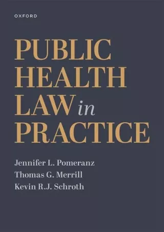 Read ebook [PDF] Public Health Law in Practice