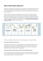 Why Is Web Design Important? - slide 1