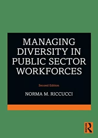 Read Ebook Pdf Managing Diversity In Public Sector Workforces