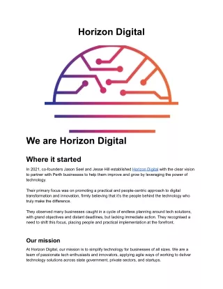 Horizon Digital