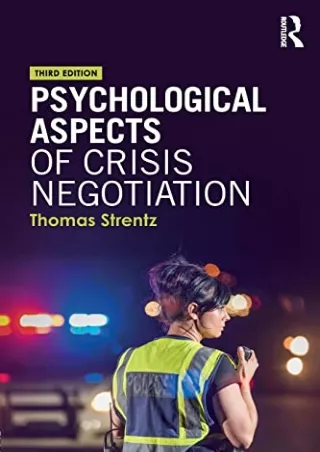Download [PDF] Psychological Aspects of Crisis Negotiation