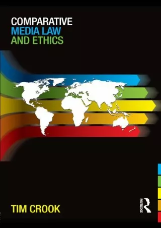 Pdf Ebook Comparative Media Law and Ethics
